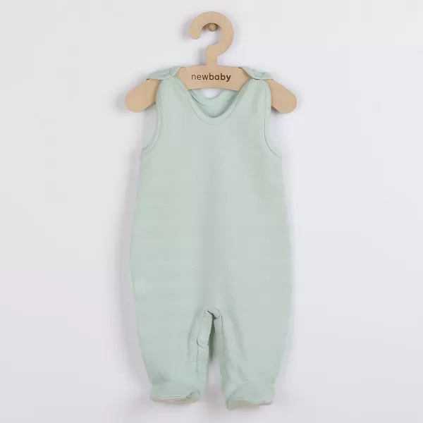 New Baby 4-dílná kojenecká soupravička do porodnice I AM mátová