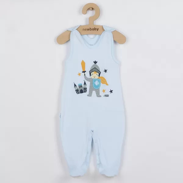 New Baby 2-dílná kojenecká bavlněná soupravička New Malý rytíř