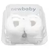 New Baby Kojenecké zimní capáčky ke křtu 0-3 m holka