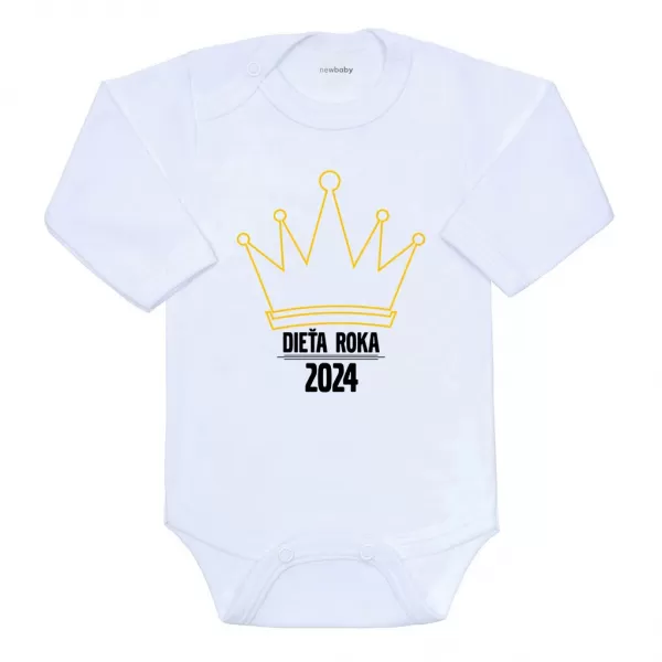 New Baby Body s potiskem Dieťa roka 2024