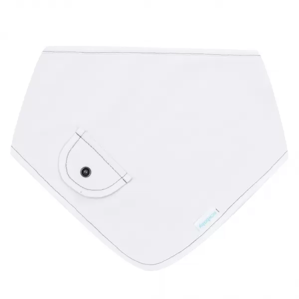 New Baby Jarní kojenecký šátek na krk Special One bílý S