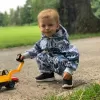 New Baby Softshellový kojenecký overal Komix
