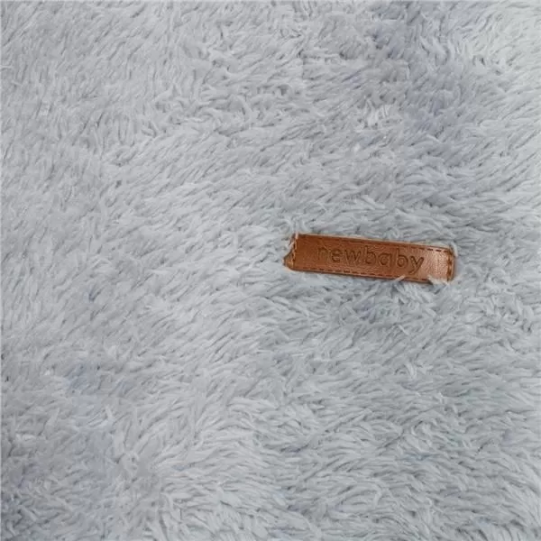 New Baby Luxusní dětský zimní overal Teddy bear šedo růžový