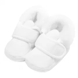 New Baby Kojenecké zimní semiškové capáčky ke křtu 0-3 m kluk