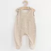 New Baby Kojenecké dupačky Classic II Uni 3ks béžové