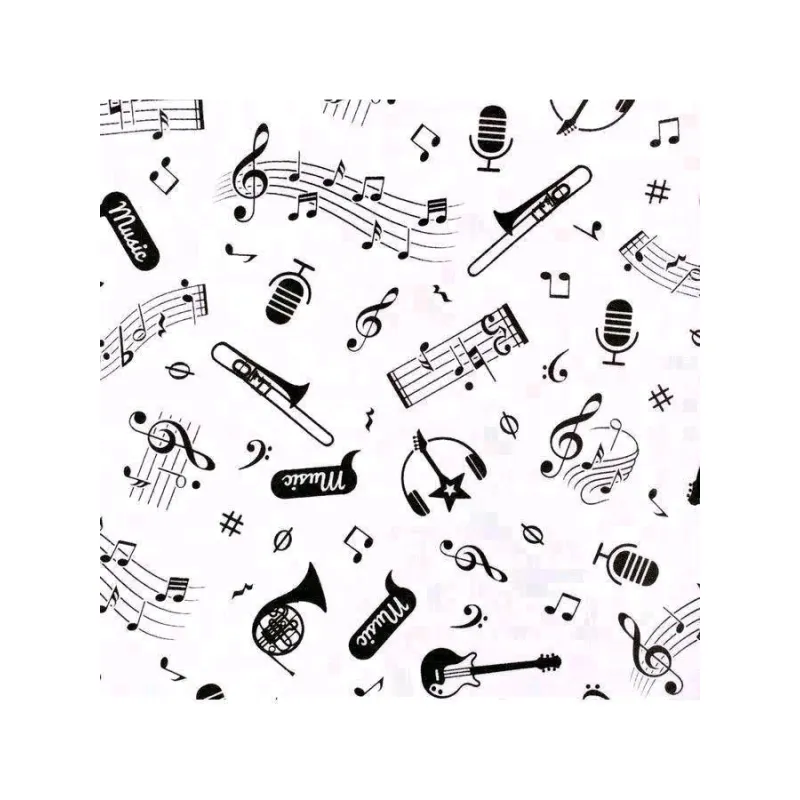 New Baby Kojenecké bavlněné polodupačky Music