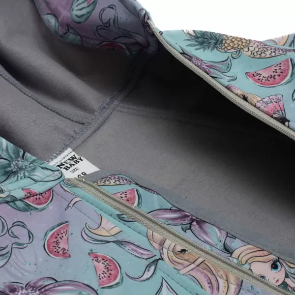 New Baby Softshellový kojenecký overal Mořské panny