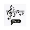 New Baby Kojenecká bavlněná košilka Music