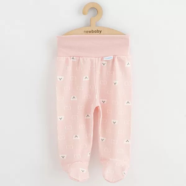 New Baby Kojenecké polodupačky Classic II medvídek bílý