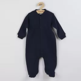 New Baby Kojenecký overal Classic II tmavě modrý