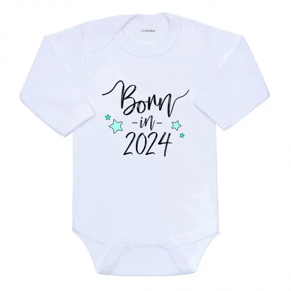 New Baby Body s potiskem Born in 2024