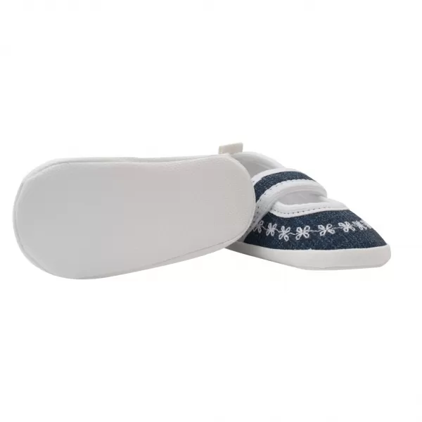 New Baby Kojenecké capáčky Jeans bílé 0-3 m