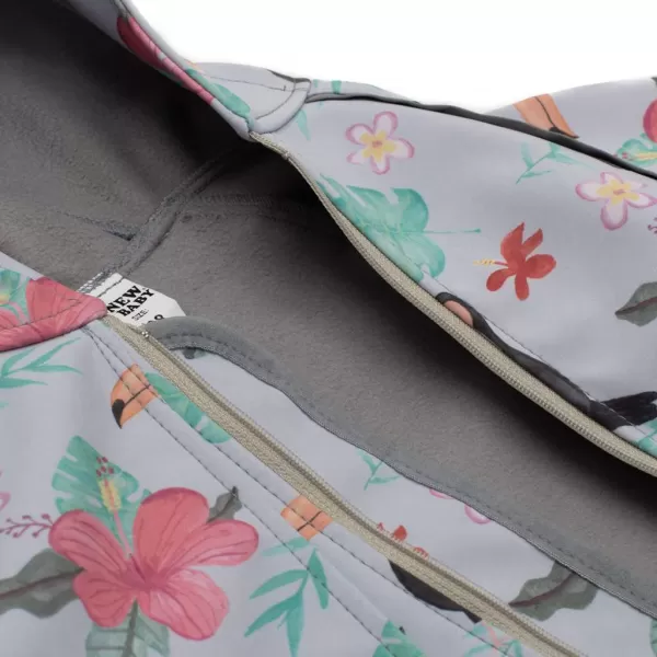 New Baby Softshellový kojenecký overal Tukan