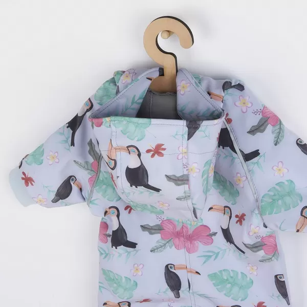 New Baby Softshellový kojenecký overal Tukan