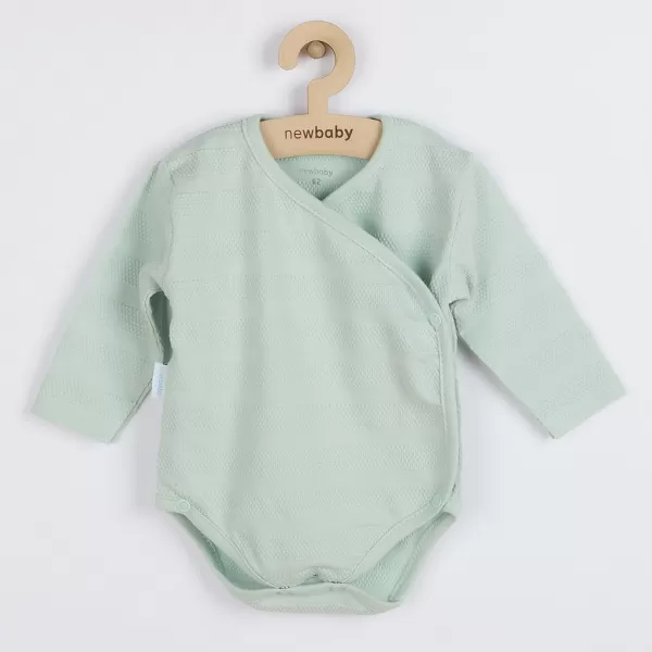 New Baby 3-dílná kojenecká soupravička do porodnice I AM mátová