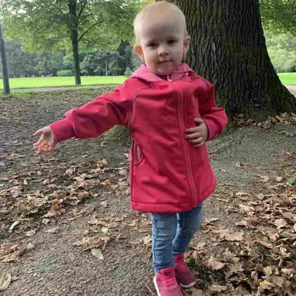 New Baby Softshellová kojenecká bundička