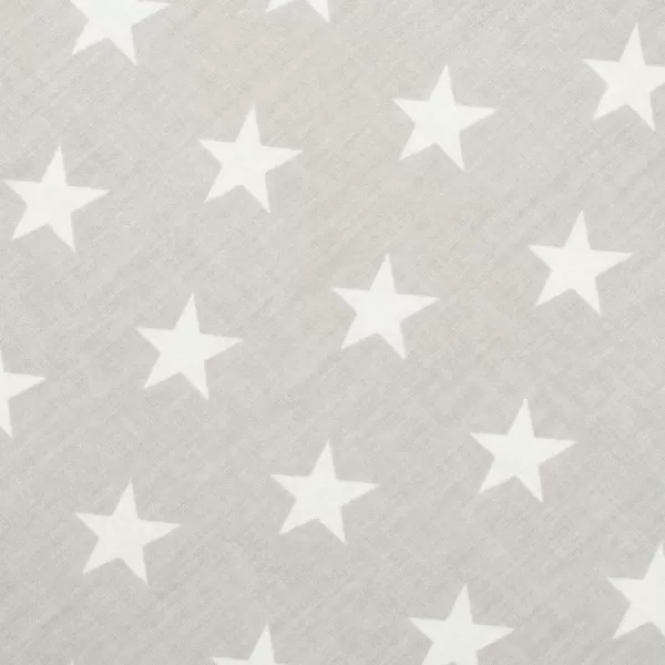 New Baby Klasická šněrovací zavinovačka Hvězdičky šedo-bílá