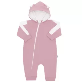 New Baby Kojenecký teplákový overal The Best růžový