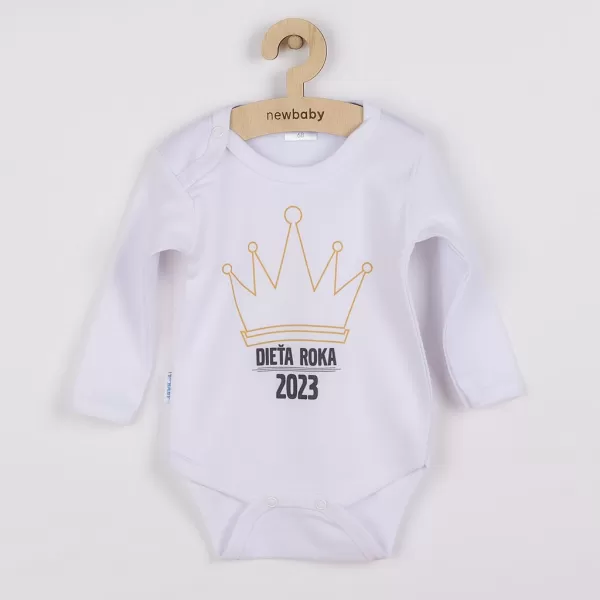 New Baby Body s potiskem Dieťa roka 2023 - darčekové balenie