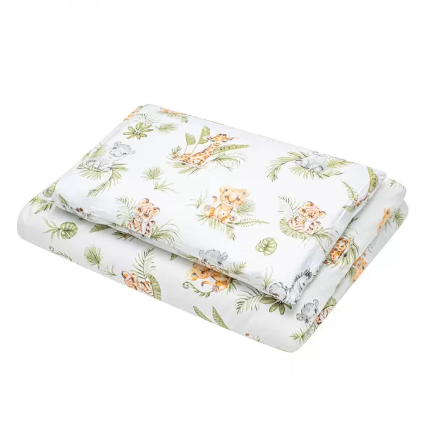 New Baby 3-dílné ložní povlečení 100/135 cm Jungle