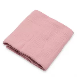 New Baby Dětská mušelínová deka pink
