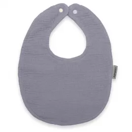 New Baby Mušelínový dětský bryndák grey
