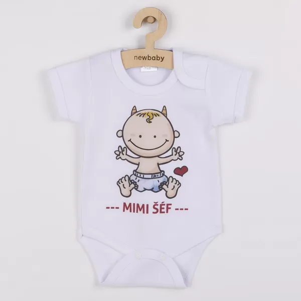New Baby Body s potiskem MIMI ŠÉF