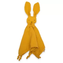 New Baby Mušelínový usínáček Rabbit mustard