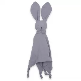 New Baby Mušelínový usínáček Rabbit grey