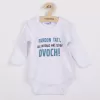 New Baby Body s potiskem Pardon tati,... máš šéfov dvoch! - darčekové balenie
