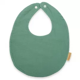 New Baby Mušelínový dětský bryndák green