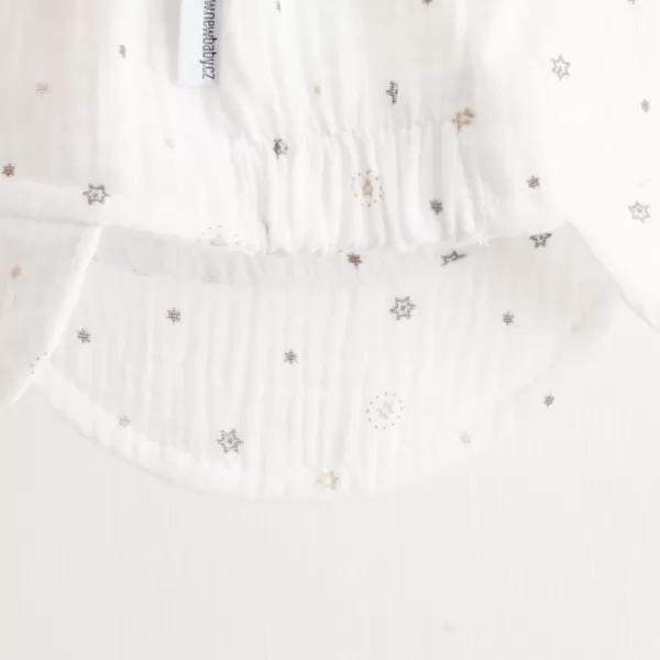 New Baby Dětská letní mušelínová čepička s kšiltem Arthur