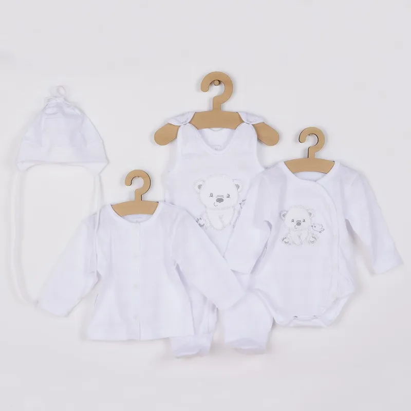 New Baby Kojenecká soupravička do porodnice Sweet Bear