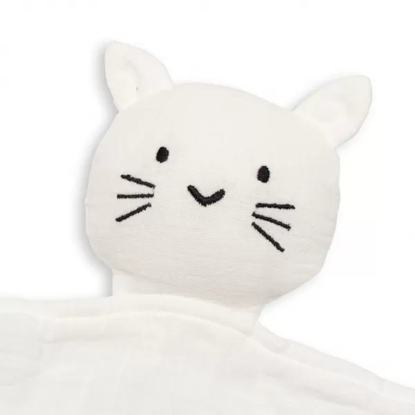 New Baby Mušelínový usínáček Cat white