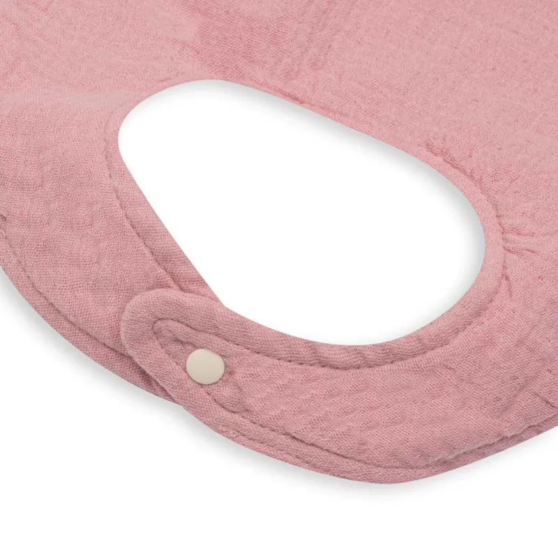 New Baby Mušelínový dětský bryndák pink