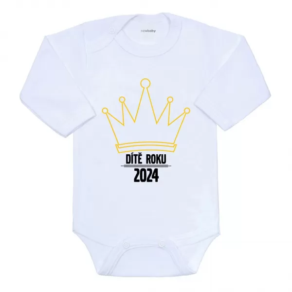 New Baby Body s potiskem Dítě roku 2024