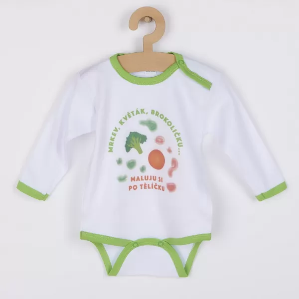 New Baby Body s potiskem ...maluju si po tělíčku