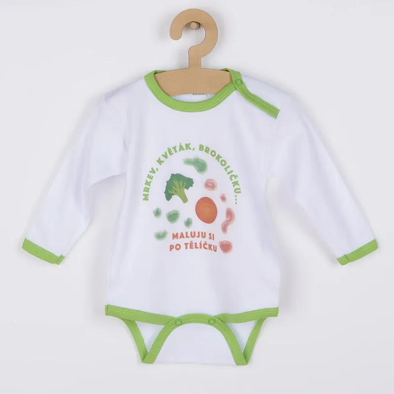 New Baby Body s potiskem ...maluju si po tělíčku