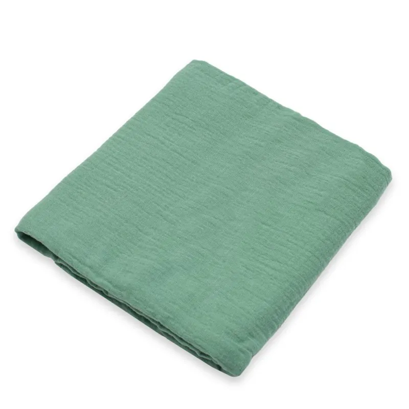 New Baby Dětská mušelínová deka green