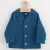 New Baby Kojenecký kabátek na knoflíky Luxury clothing Oliver modrý