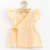 New Baby Letní kojenecké mušelínové šaty Leny peach