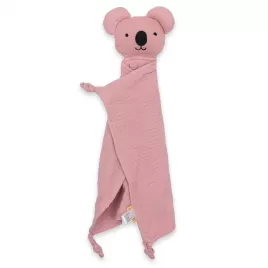 New Baby Mušelínový usínáček Koala pink