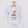New Baby Body s potiskem Keď nespím ja, tak ani vy - darčekové balenie