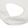 New Baby Mušelínový dětský bryndák white