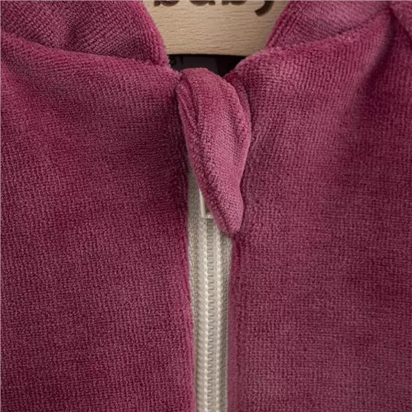 New Baby Kojenecká semišková mikina Suede clothes růžovo