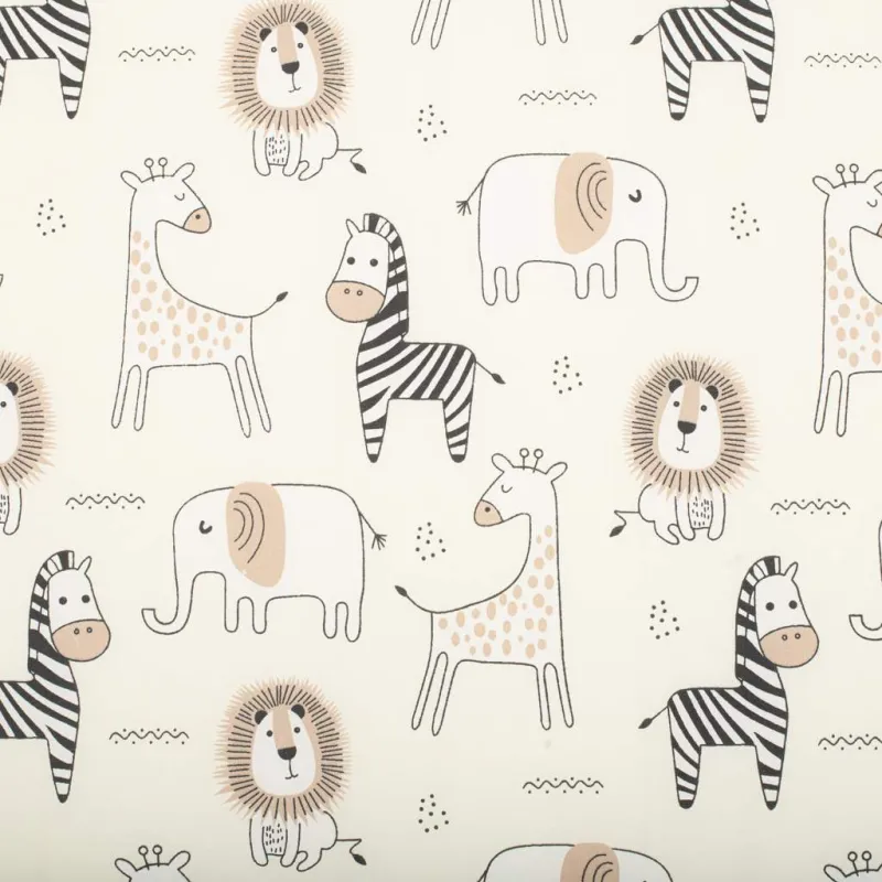New Baby Dětská pěnová matrace BASIC 120x60x5 cm ZOO
