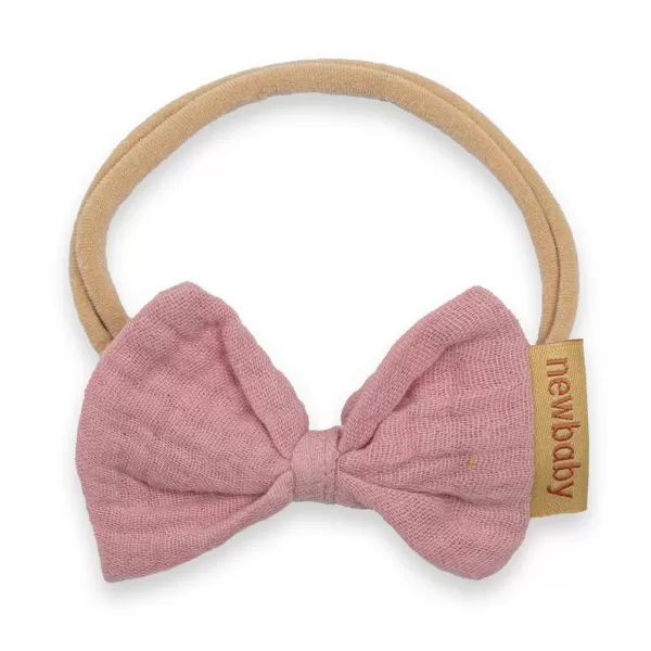 New Baby Čelenka pro miminka pink