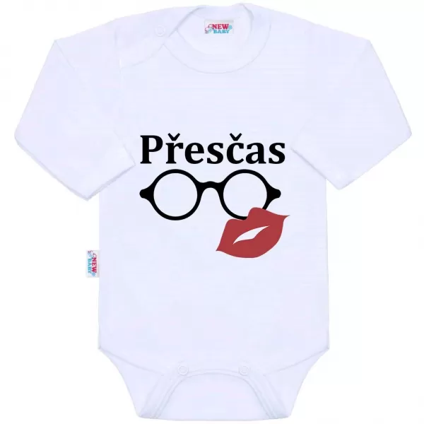 New Baby Body s potiskem Přesčas