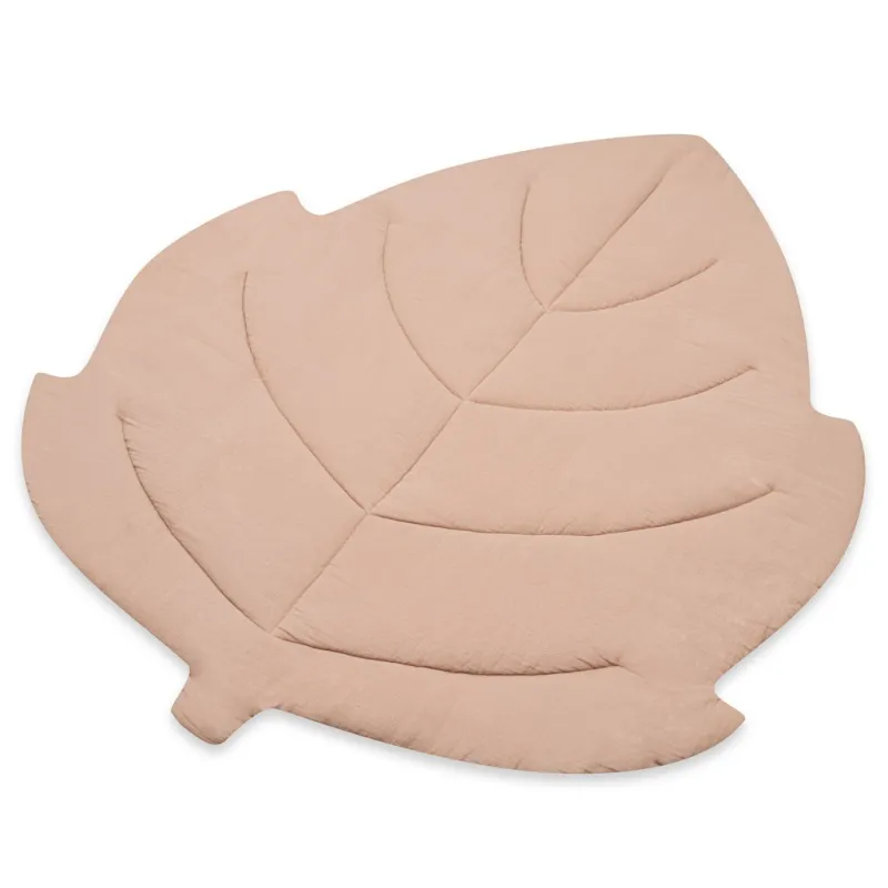 New Baby Mušelínová hrací deka Leaf beige