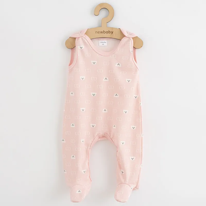 New Baby Kojenecké dupačky Classic II medvídek bílý